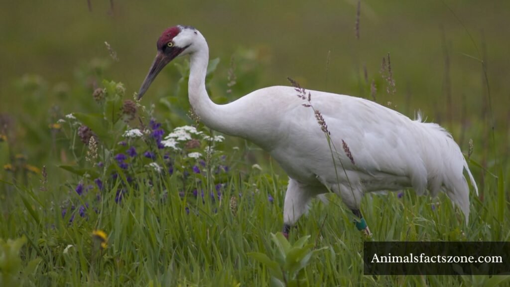 long necked birds